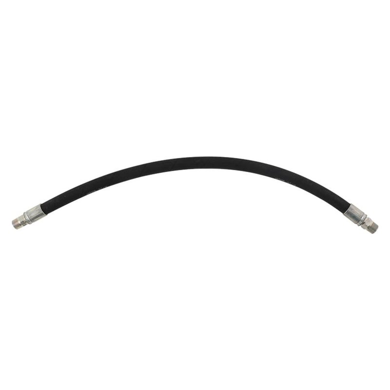 Complete Tractor 3001-0003 Hydraulic Hose Compatible with/Replacement for Tractors - 3/8" x 24" SAE 100 R2AT 2 wire Hydraulic hose assembly (4780 psi) - Image 2